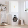 Image de vidaXL Armoire murale blanc 69,5x34x90 cm828404