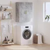 Image de vidaXL Armoire murale gris béton 69,5x34x90 cm828416