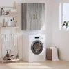 Image de vidaXL Armoire murale sonoma gris 69,5x34x90 cm