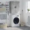 Image de vidaXL Armoire murale gris bÃ©ton 69,5x34x90 cm