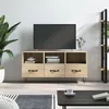 Image de vidaXL Meuble TV chêne sonoma 102x36x50 cm bois d'ingénierie829031