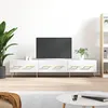Image de vidaXL Meuble TV blanc 150x36x30 cm bois d'ingénierie829140