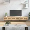 Image de vidaXL Meuble TV chÃªne sonoma 150x36x30 cm bois d'ingÃ©nierie