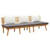 Image de vidaXL Meuble TV gris bÃ©ton 150x36x30 cm bois d'ingÃ©nierie