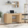 Image de vidaXL Bureau chêne sonoma 140x50x75 cm bois d'ingénierie