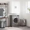 Image de vidaXL Armoire murale blanc 69,5x34x90 cm bois d'ingénierie