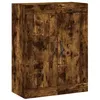 Image de vidaXL Armoire murale chêne fumé 69,5x34x90 cm bois d'ingénierie