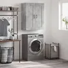 Image de vidaXL Armoire murale gris bÃ©ton 69,5x34x90 cm bois d'ingÃ©nierie