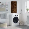 Image de vidaXL Armoire murale chêne fumé 34,5x34x90 cm bois d'ingénierie