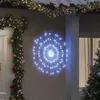 Image de vidaXL Étoile rayonnante de Noël 140 LED 8 pcs blanc froid 17 cm3190513