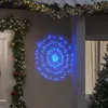 Image de vidaXL Étoile rayonnante de Noël 140 LED 8 pcs bleu 17 cm3190515
