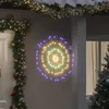 Image de vidaXL Étoile rayonnante de Noël 140 LED 8 pcs multicolore 17 cm3190517
