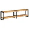 Image de vidaXL Meuble TV 160x30x40 cm bois massif de manguier356174