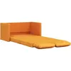 Image de vidaXL Canapé-lit 2 en 1 jaune foncé 112x174x55 cm tissu353972