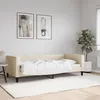 Image de vidaXL Lit de repos crÃ¨me 90x200 cm tissu