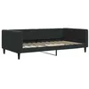 Image de vidaXL Lit de repos noir 100x200 cm velours