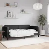Image de vidaXL Lit de repos sans matelas noir 90x190 cm tissu