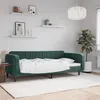 Image de vidaXL Lit de repos sans matelas vert foncé 90x200 cm velours354088