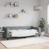 Image de vidaXL Lit de repos gris clair 80x200 cm tissu