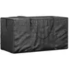 Image de vidaXL Sac de rangement pour sapin de Noël noir 150x75x75 cm PE3195592