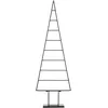 Image de Mica Decorations DÃ©coration sapin de NoÃ«l - L50 x l15 x H152 cm - Noir