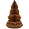 Image de Maison des Saisons Décoration sapin de Noël - H152 x Ø104 cm -Marron