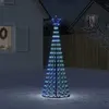 Image de vidaXL Sapin de Noël à LED 275 LED bleu 180 cm358066