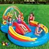 Image de Intex Intex Piscine gonflable Rainbow Ring Play Center 297x193x135cm 57453NP