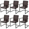 Image de vidaXL Ensemble de canapÃ©s 2 pcs avec coussins Marron Tissu