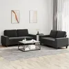 Image de vidaXL Ensemble de canapÃ©s 2 pcs noir tissu