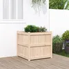 Image de vidaXL Jardinière d'extérieur 70x70x70 cm bois de pin massif837434