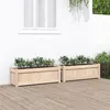 Image de vidaXL Jardinières 2 pcs bois de pin massif837450