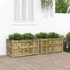 Image de vidaXL Jardinières 2 pcs bois de pin imprégné837468