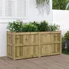 Image de vidaXL Jardinière 150x50x70 cm bois de pin imprégné837493