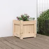Image de vidaXL Vidaxl Jardinière 31x31x31 Cm Bois De Pin Massif