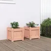 Image de Vidaxl JardiniÃ¨res 2 Pcs Bois Massif Douglas