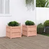 Image de vidaXL Jardinières 2 pcs bois massif douglas837421