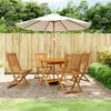 Image de vidaXL Ensemble à manger de jardin 5 pcs Bois d'acacia solide