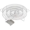 Image de vidaXL Générateur de fumée froide rond 19,5 cm acier inoxydable30249