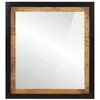 Image de vidaXL Miroir de salle de bain 55x1x60cm verre et bois massif manguier