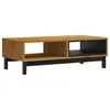 Image de Vidaxl Table Basse Flam 100x50x32,5 Cm Bois De Pin Massif