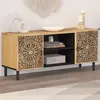 Image de vidaXL Meuble TV 105x33x46 cm Bois massif de manguier358212