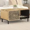 Image de vidaXL Table basse 80x50x40 cm bois de manguier massif358216