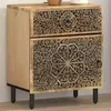 Image de vidaXL Table de chevet 50x33x60 cm bois de manguier massif358220