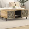 Image de vidaXL Table basse 100x54x40 cm bois de manguier massif