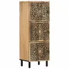 Image de vidaXL Armoire latérale 40x33x110 cm bois massif de manguier 358241