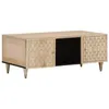 Image de vidaXL Table basse 100x54x40 cm bois de manguier massif358260