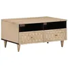 Image de vidaXL Table basse 80x54x40 cm bois de manguier massif358261