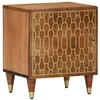Image de vidaXL Table de chevet 40x33x46 cm Bois de manguier solide358280