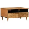 Image de vidaXL Table basse 80x54x40 cm bois de manguier massif358297